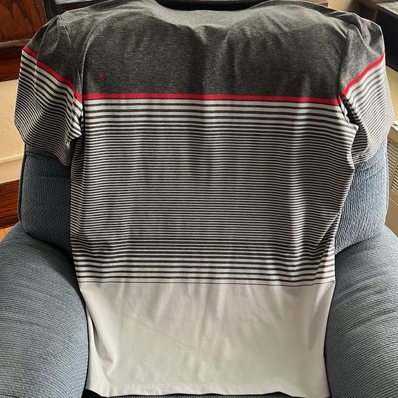 PING Gray and Red Mens Short Sleeve Golf Polo Size - XL - Picture 4 of 4